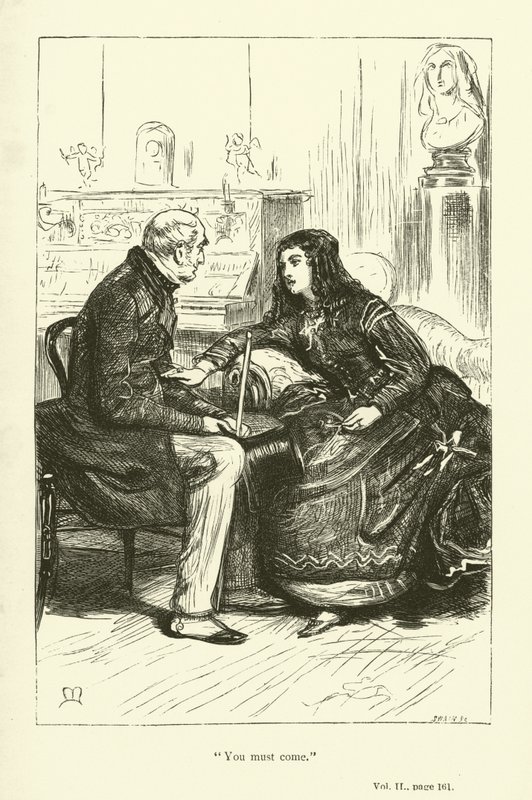 Illustrasjon for Phineas Finn av Anthony Trollope av John Everett Millais