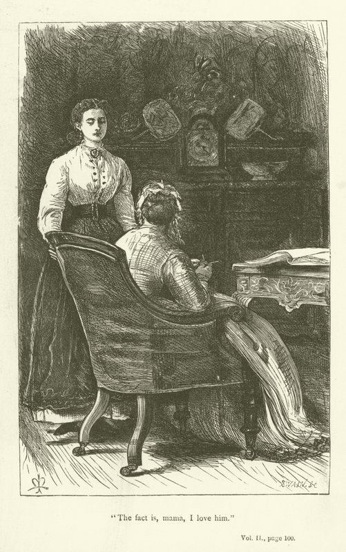 Illustrasjon for Phineas Finn av Anthony Trollope av John Everett Millais