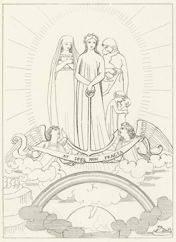 Tro, håp og nestekjærlighet av John Flaxman