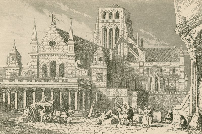 Leonard Holt samtaler med frimurerne før Portico of St Paul