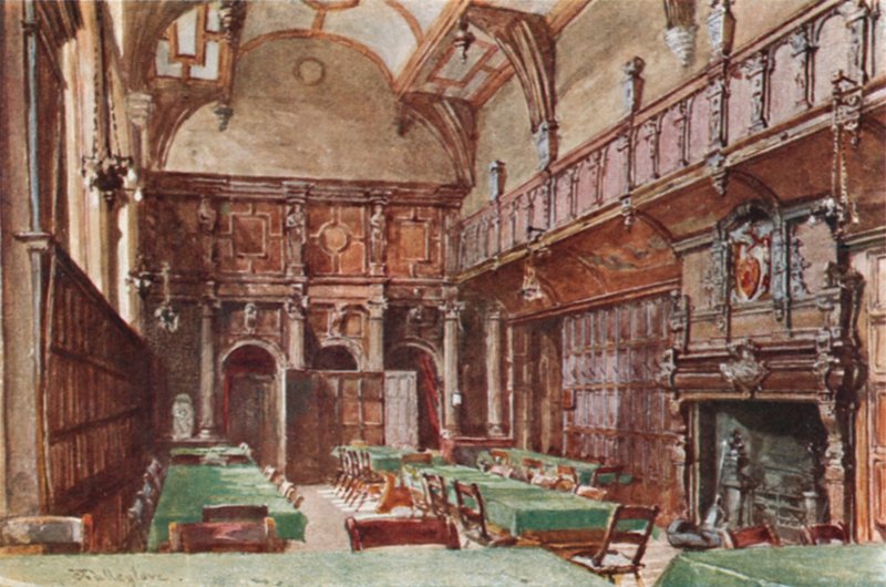 Elizabethan Hall i Charterhouse av John Fulleylove