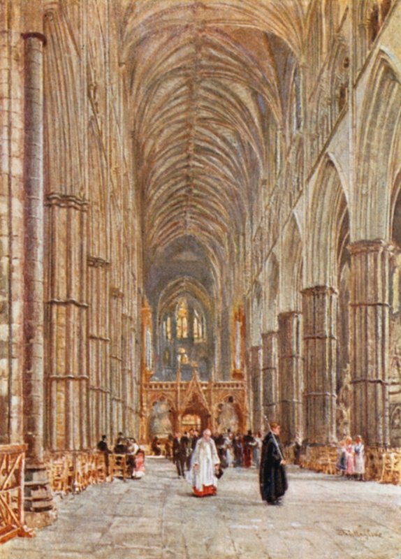 Skipet til Westminster Abbey av John Fulleylove