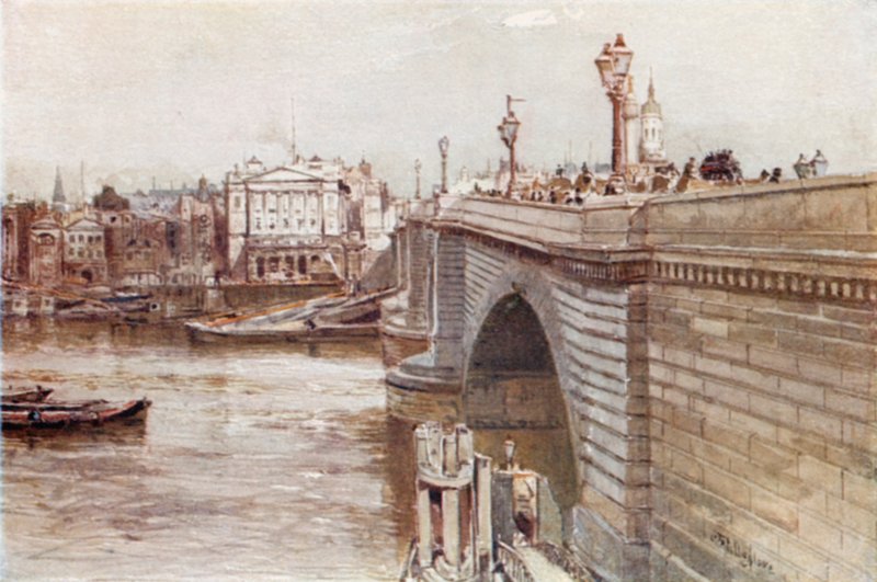 New London Bridge av John Fulleylove