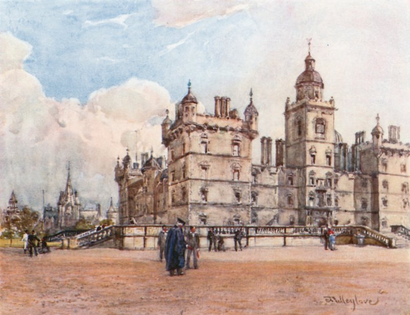 Nordfronten til George Heriot's Hospital av John Fulleylove