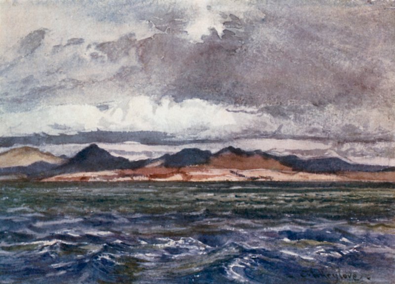 Utenfor Cape Matapan av John Fulleylove