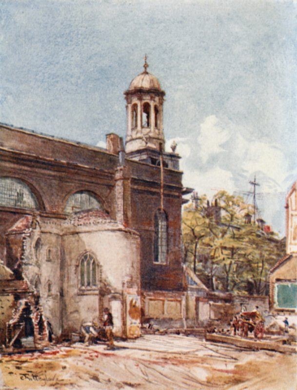 Nylig oppdaget Apse of All Hallow