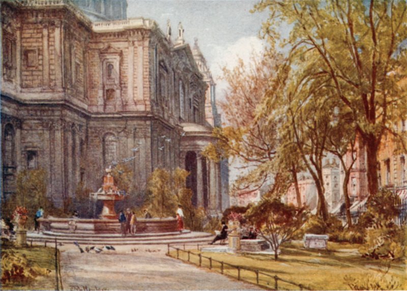 St. Pauls kirkegård av John Fulleylove