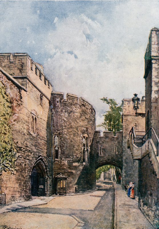 The Bloody Tower and Jewel House (Wakefield Tower), ser østover av John Fulleylove