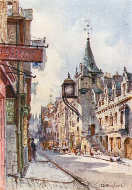 Canongate Tolbooth, ser vestover av John Fulleylove