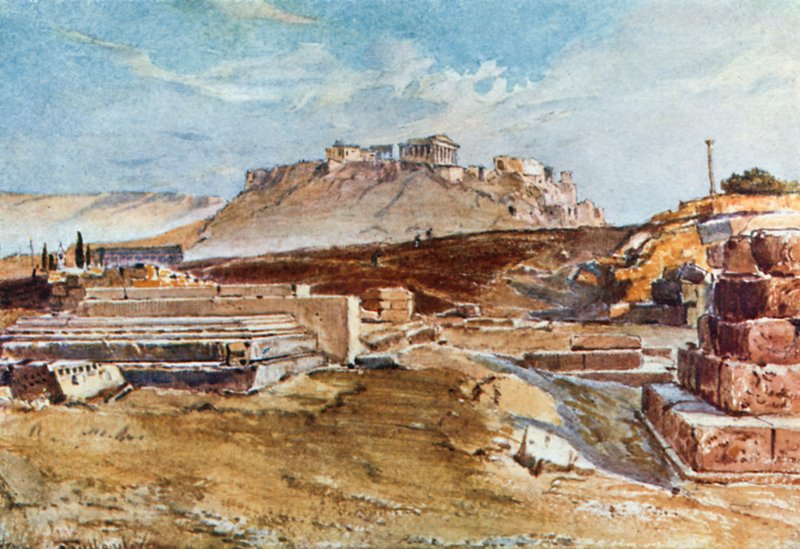 Dipylon i Athen av John Fulleylove