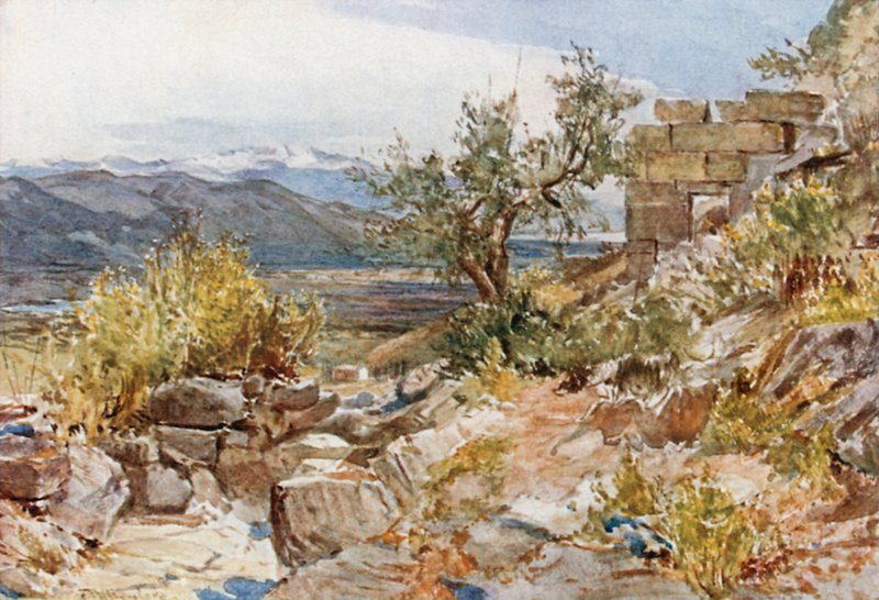 Den lakoniske porten til Messene av John Fulleylove