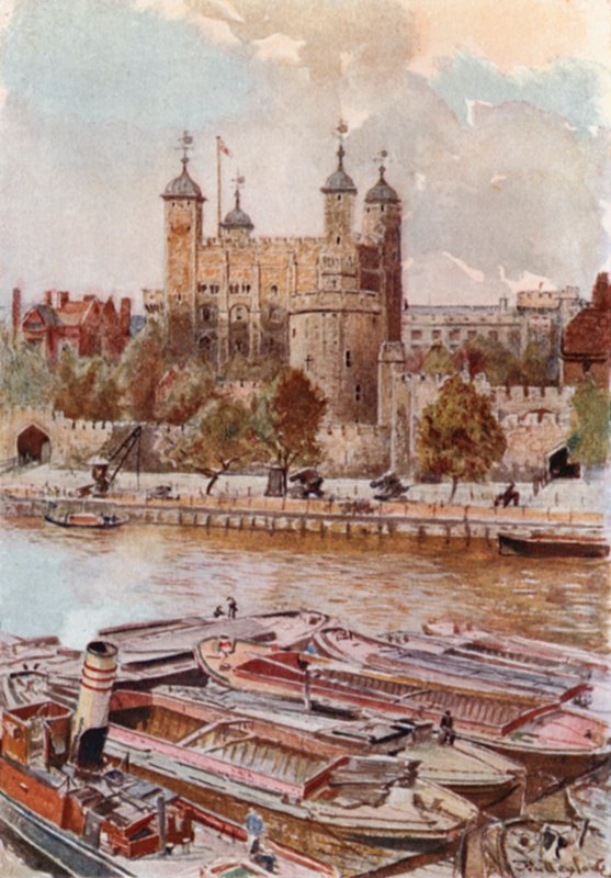 Tower of London av John Fulleylove