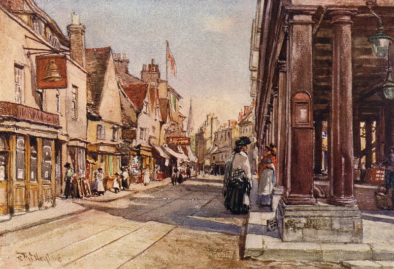 Uxbridge (farge litho) av John Fulleylove