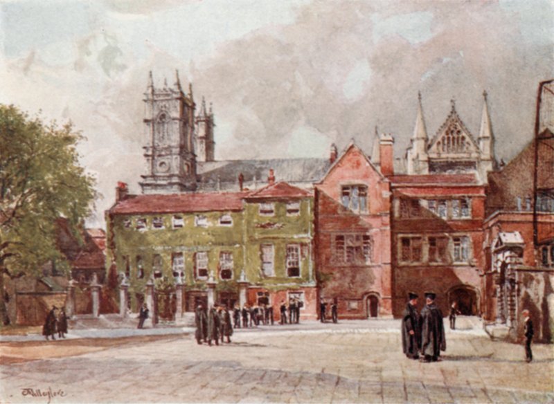Westminster Abbey, fra Westminster School av John Fulleylove