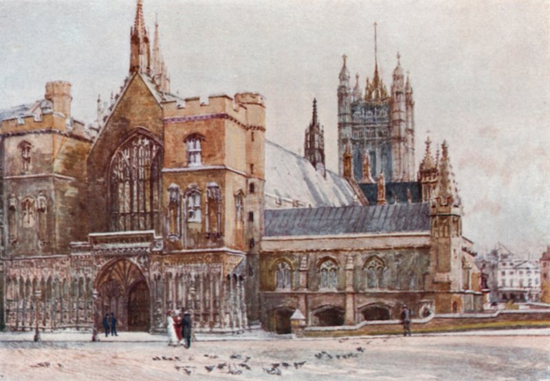 Westminster Hall og Victoria Tower av John Fulleylove