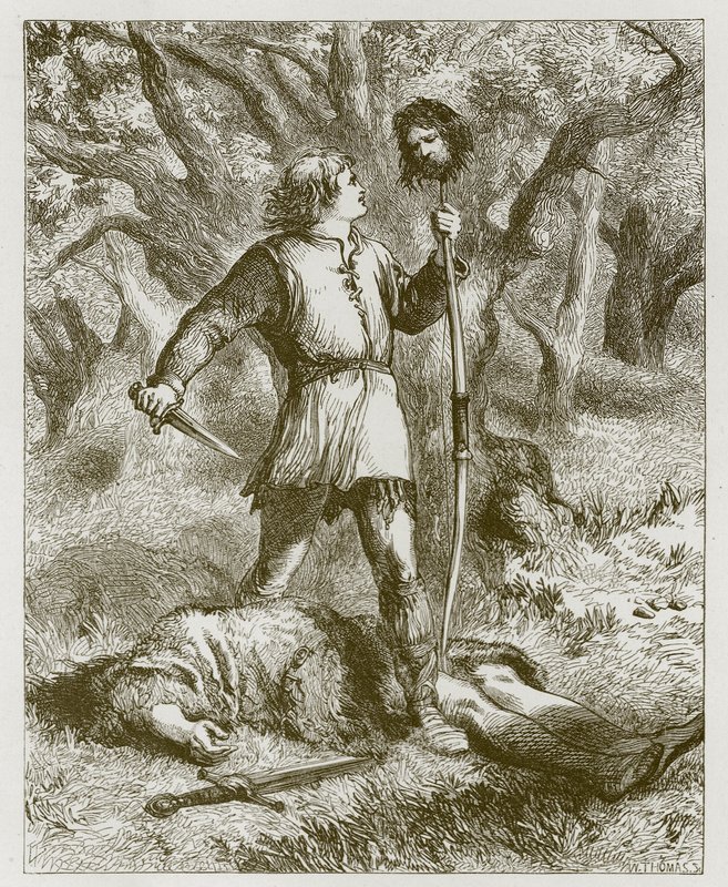 Robin Hood og Guy of Gisborne av John Gilbert