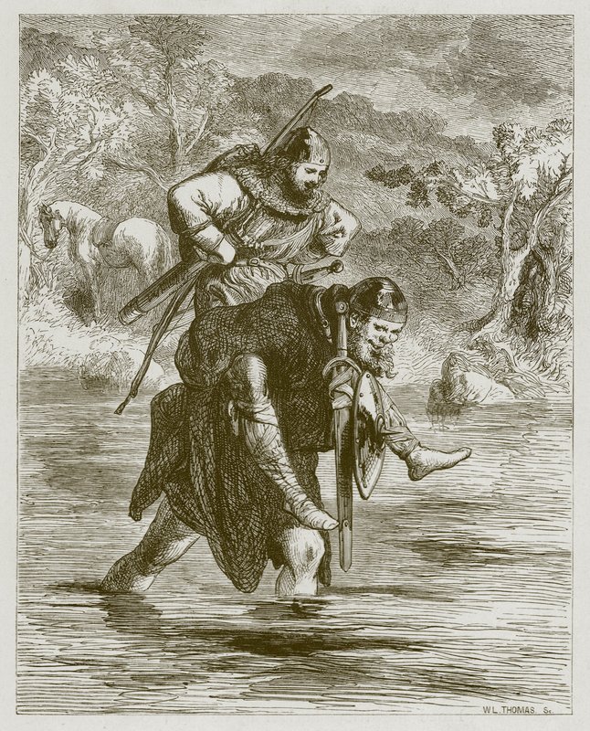 Robin Hood og Curtall Fryer av John Gilbert