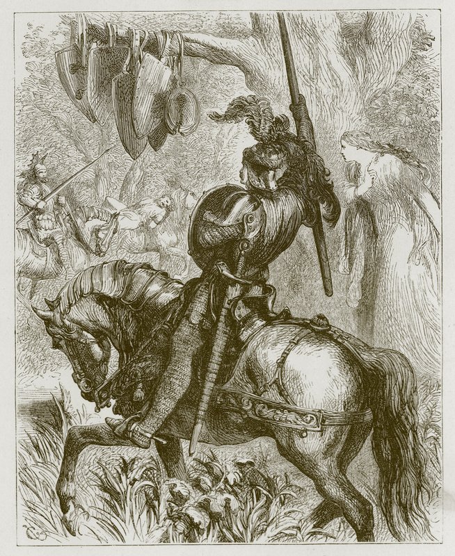 Sir Lancelot du Lake av John Gilbert