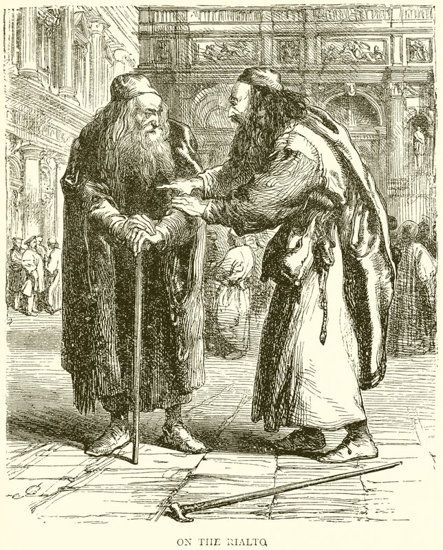 The Merchant of Venezia: På Rialto av John Gilbert