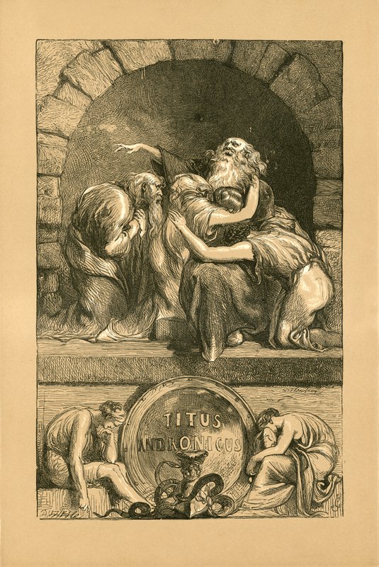 Titus Andronicus av John Gilbert