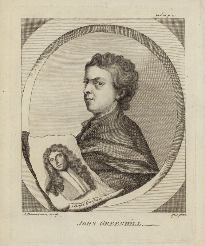 John Greenhill , engelsk portrettmaler av John Greenhill