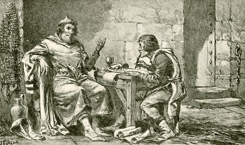 Marco Polo i fengsel av John Harris Valda