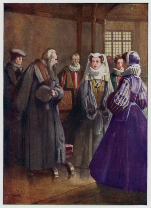 Den presbyterianske reformatoren John Knox i møte med Mary, dronningen av skottene av John Hassall