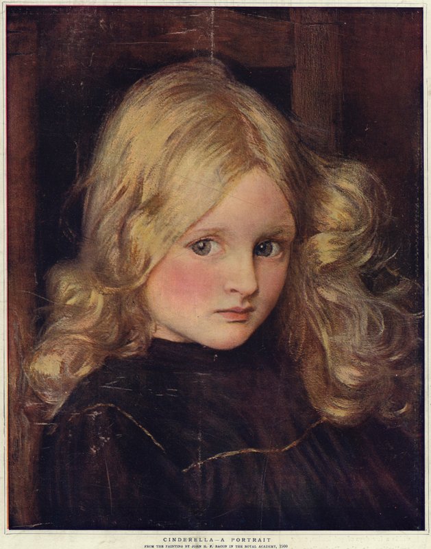 Askepott, et portrett av John Henry Frederick Bacon