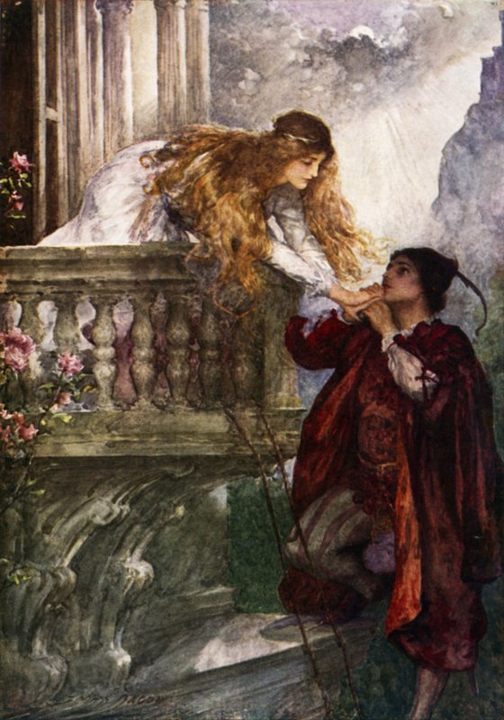 Romeo og Julie av John Henry Frederick Bacon