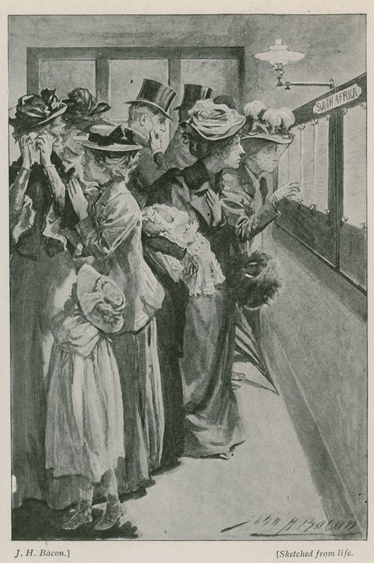 Skadelisten ved Krigskontoret av John Henry Frederick Bacon