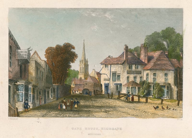 Gate House, Highgate, London av John Henry Henshall