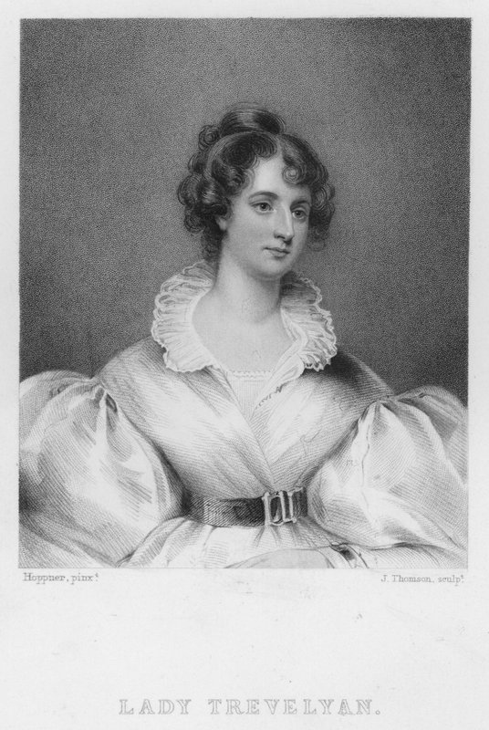 Lady Trevelyan (gravering) av John Hoppner