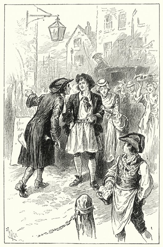 "Vil du være gift, sir?" (litho) av John Jellicoe