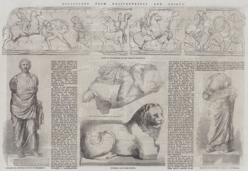 Skulpturer fra Halikarnassus og Cnidus av John Jessop Hardwick