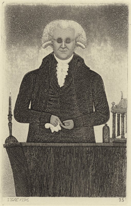 Portrett av Henry Moyes av John Kay
