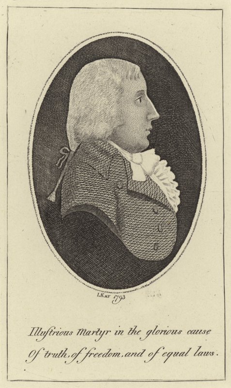 Portrett av Thomas Muir av John Kay