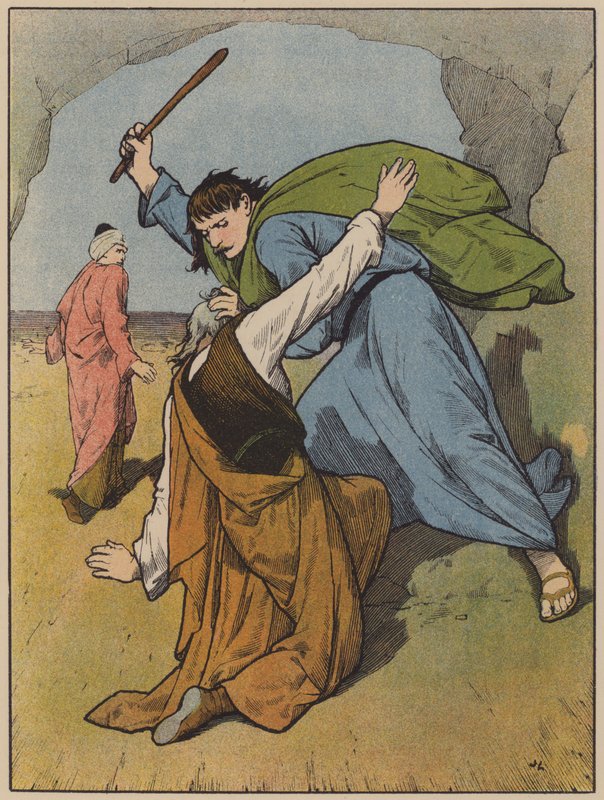 Moses dreper den grusomme oppgavemesteren av John Lawson