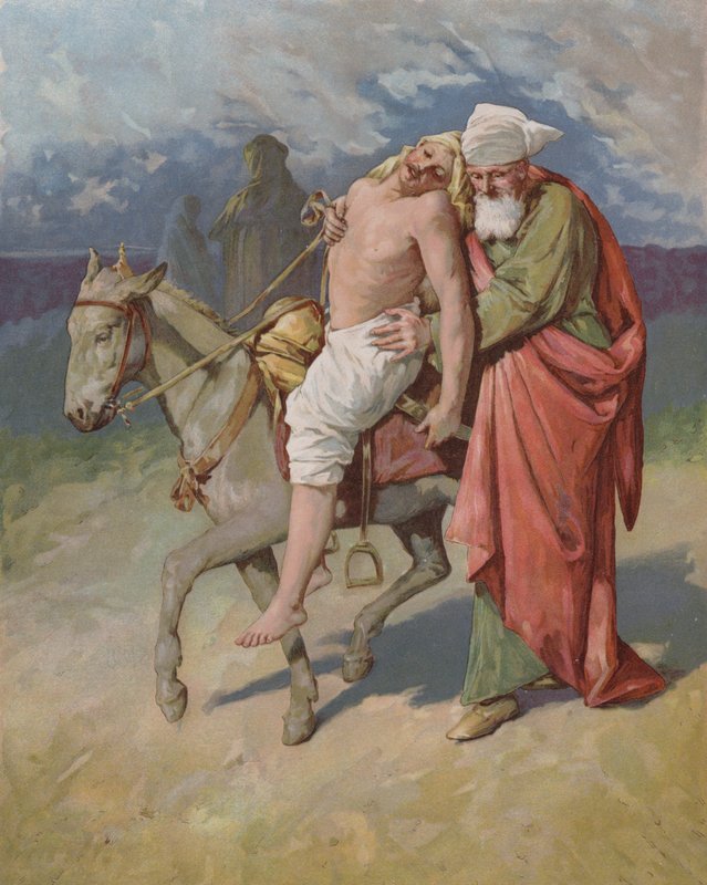 Den barmhjertige samaritan av John Lawson