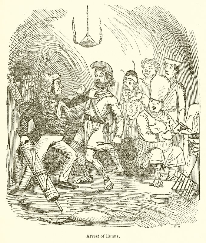 Arrestasjon av Eunus av John Leech