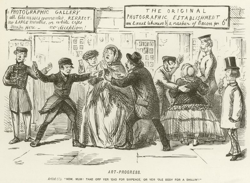 Kunst-fremskritt av John Leech