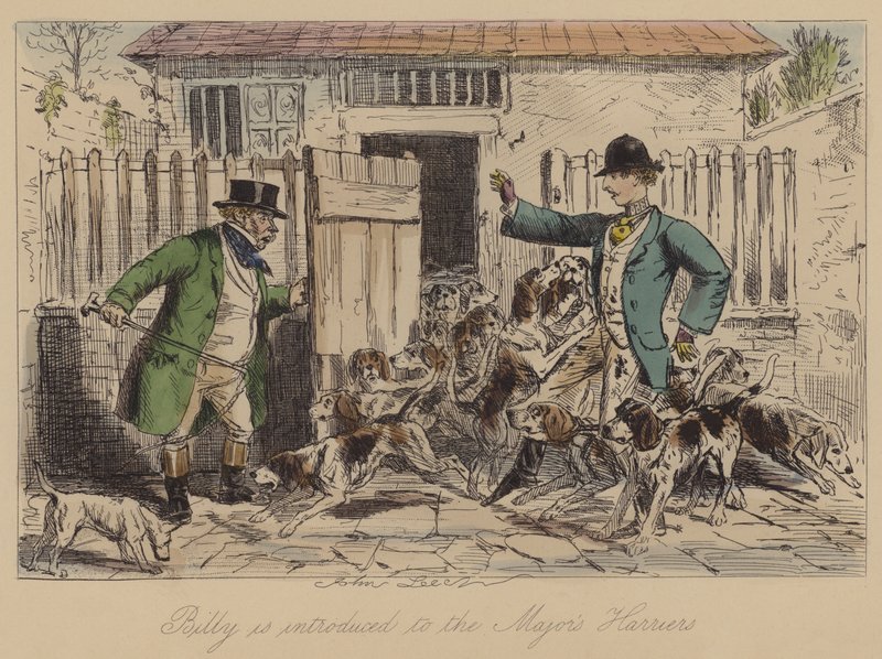 Billy blir introdusert for Mayors Harriers av John Leech