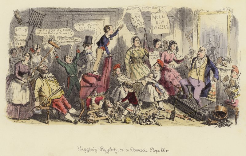 Higgledy-Piggledy, eller en innenlandsk republikk av John Leech