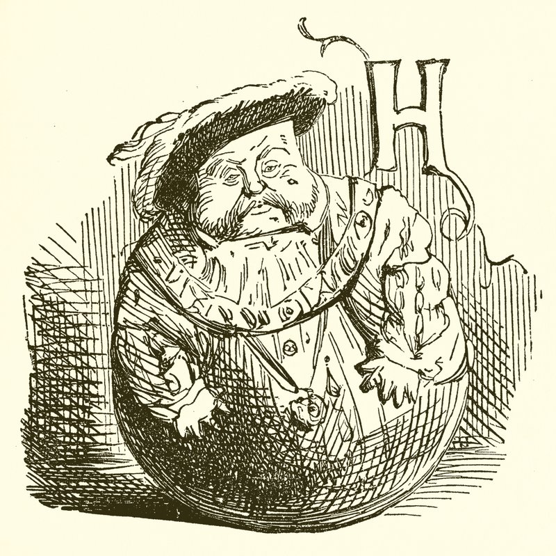 Kong Henrik VIII av John Leech
