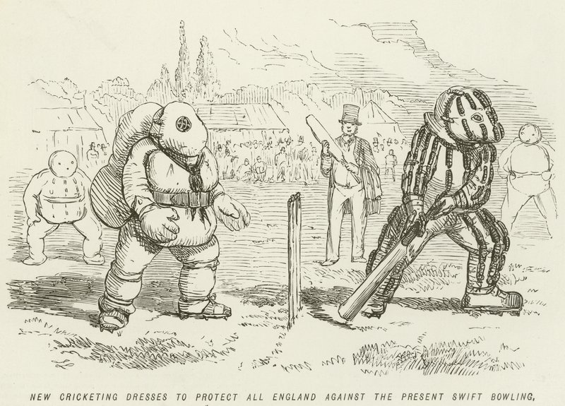 Nye cricketkjoler for å beskytte hele England mot dagens Swift Bowling av John Leech