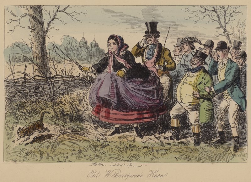 Gammel Wotherspoons Hare! av John Leech