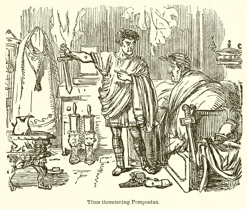 Titus truer Pomponius av John Leech