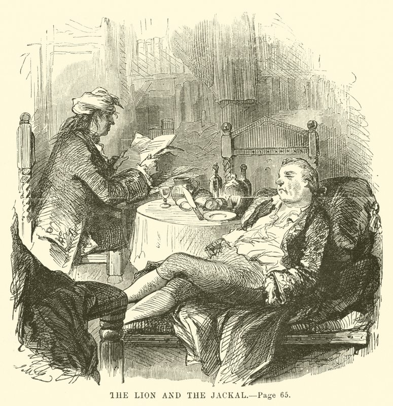 Illustrasjon for A Tale of Two Cities av Charles Dickens av John McLenan