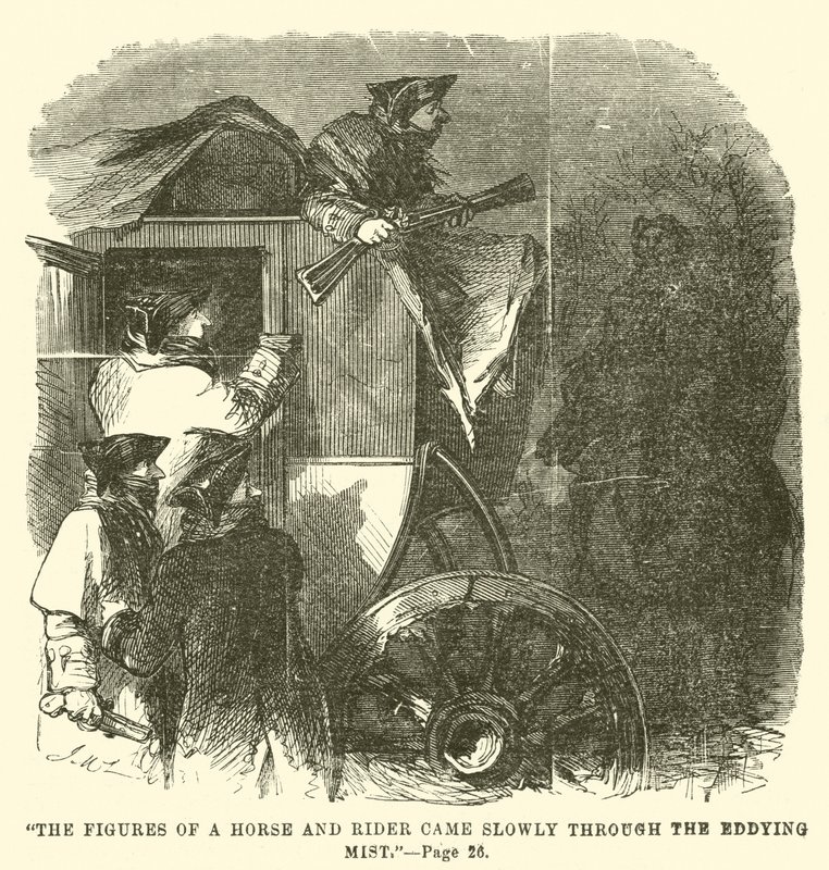 Illustrasjon for A Tale of Two Cities av Charles Dickens av John McLenan