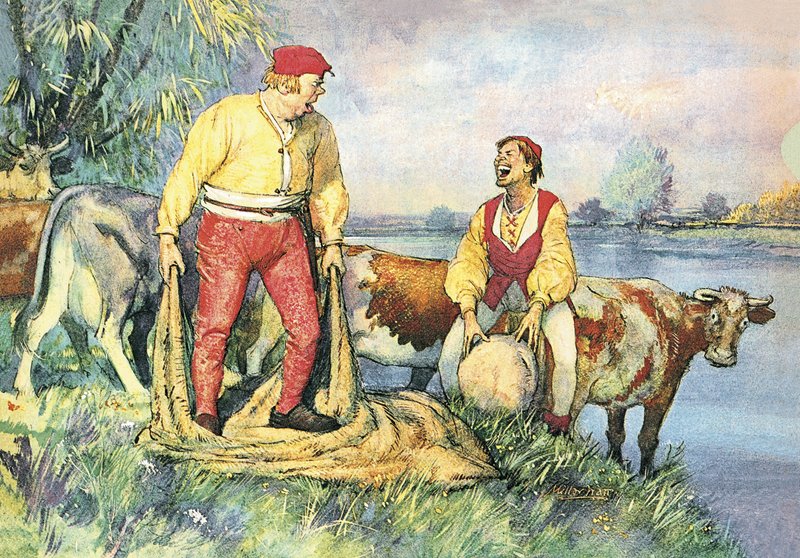Store Claus og Lille Claus av John Millar Watt