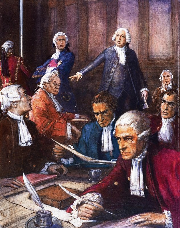 Den franske nasjonalforsamlingen av John Millar Watt